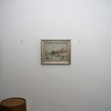 Oil on panel by Lucien Dasselborne
