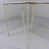 Metal garden table