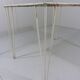Metal garden table