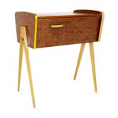 Rosewood and oak sewing bakste, Sweden, 1960