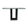Vintage black marble console from Cattelan Italia