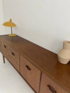 Large vintage designer teak sideboard by Nathan