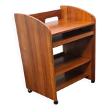 Vintage teak computer table