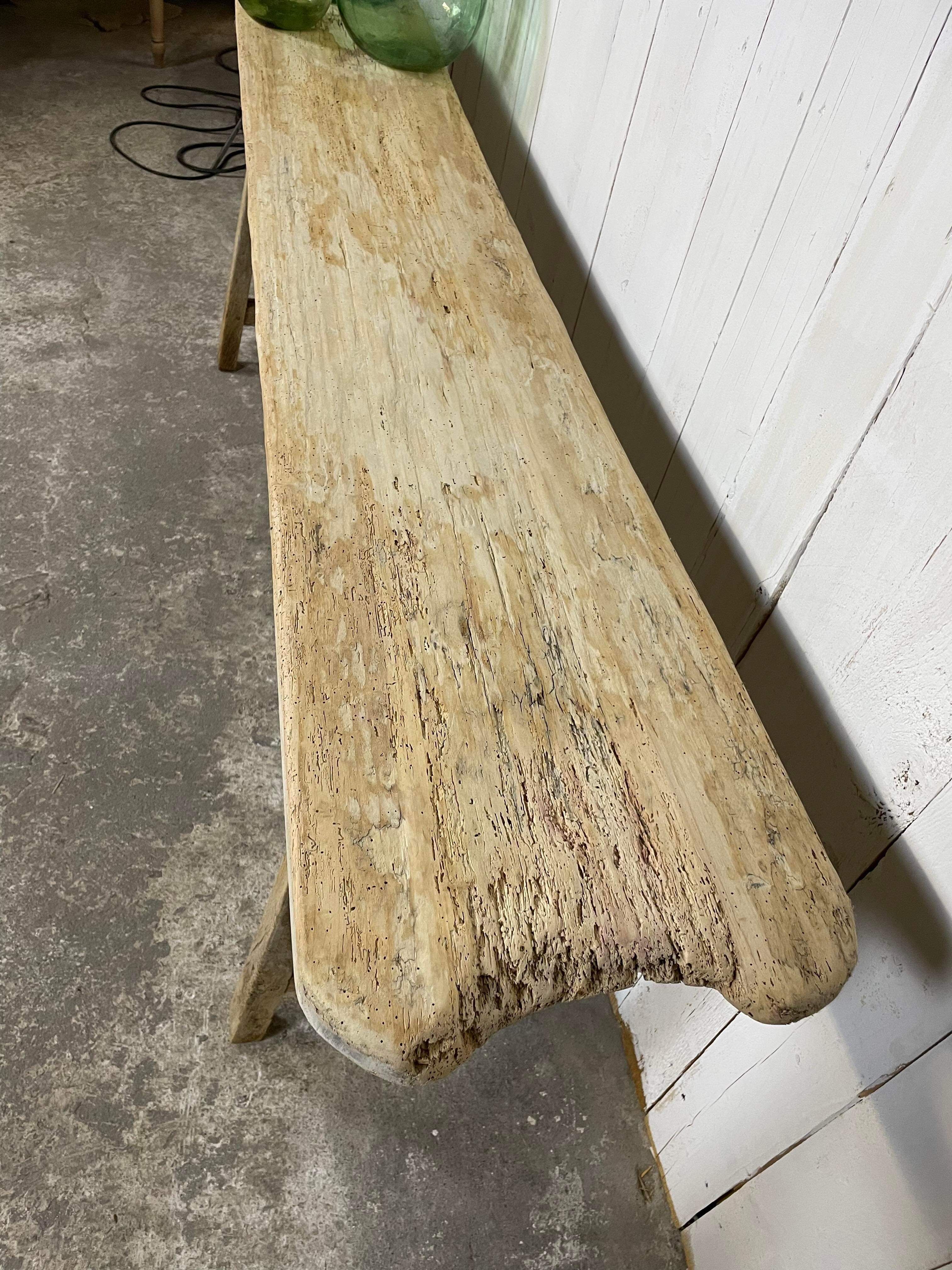 Established raw wood