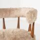Paire de chaises cocktail scandinaves du milieu du siècle - années 1950