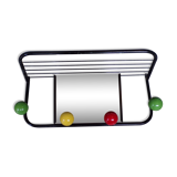 Vintage coat rack with mirror