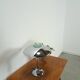 Chromen lamp met glazen details, tafellamp
