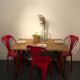 Table campagne chic vintage
