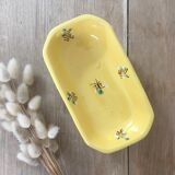 Yellow ceramic butter maker