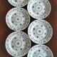 6 English dinner plates, Scandinavian decor