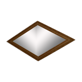 Diamond mirror 40s