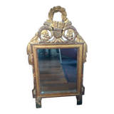 Miroir en bois doré style Louis XVI