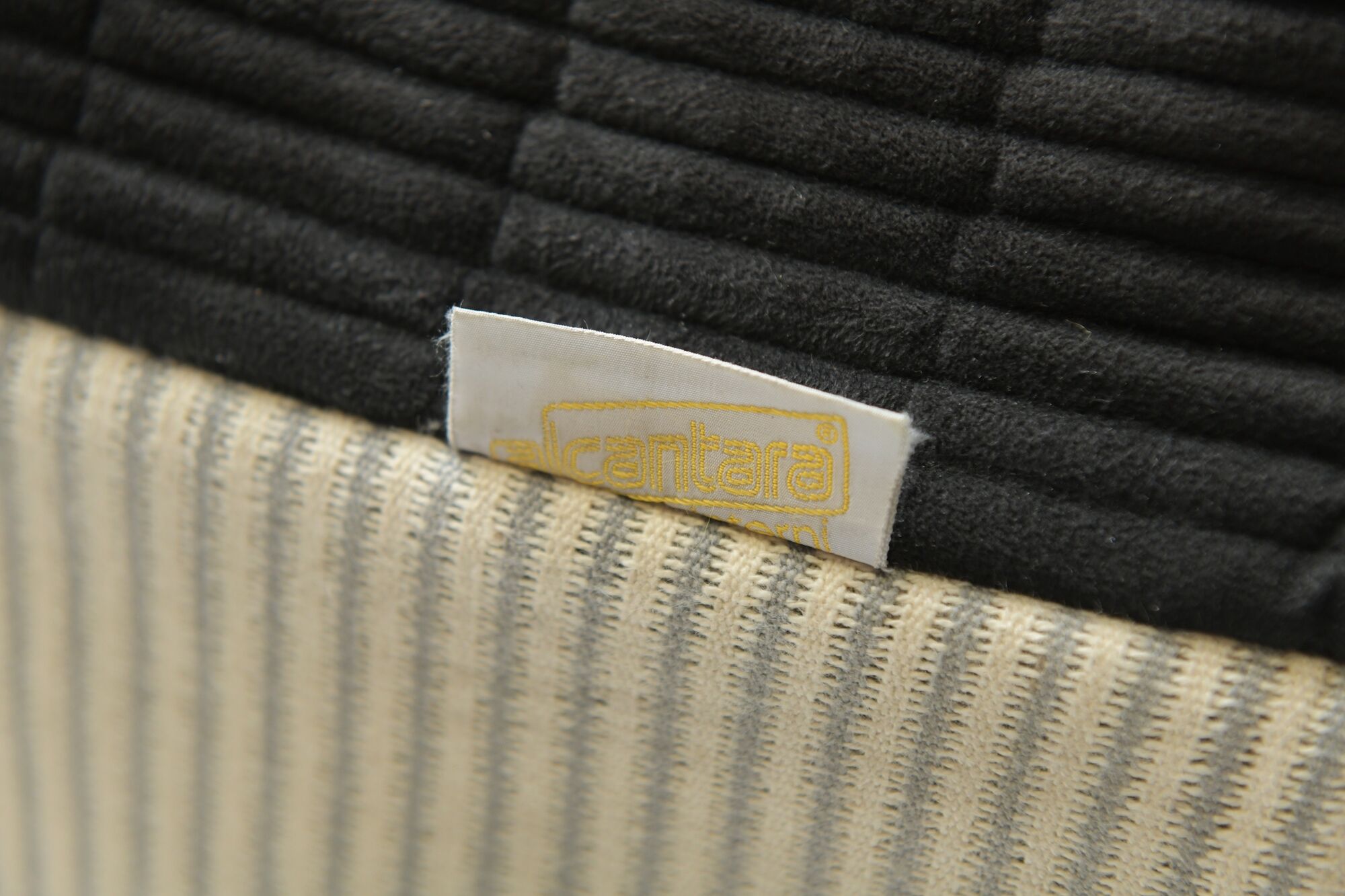 Yoko sofa in alcantara by Michel Ducaroy for Ligne Roset France