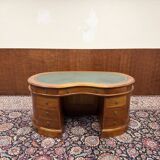 English Classic Kidney Shaped Chesterfield Desk
