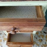 Chiffonnier revisited in almond green