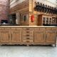Huge mid-20th century sideboard in solid oak