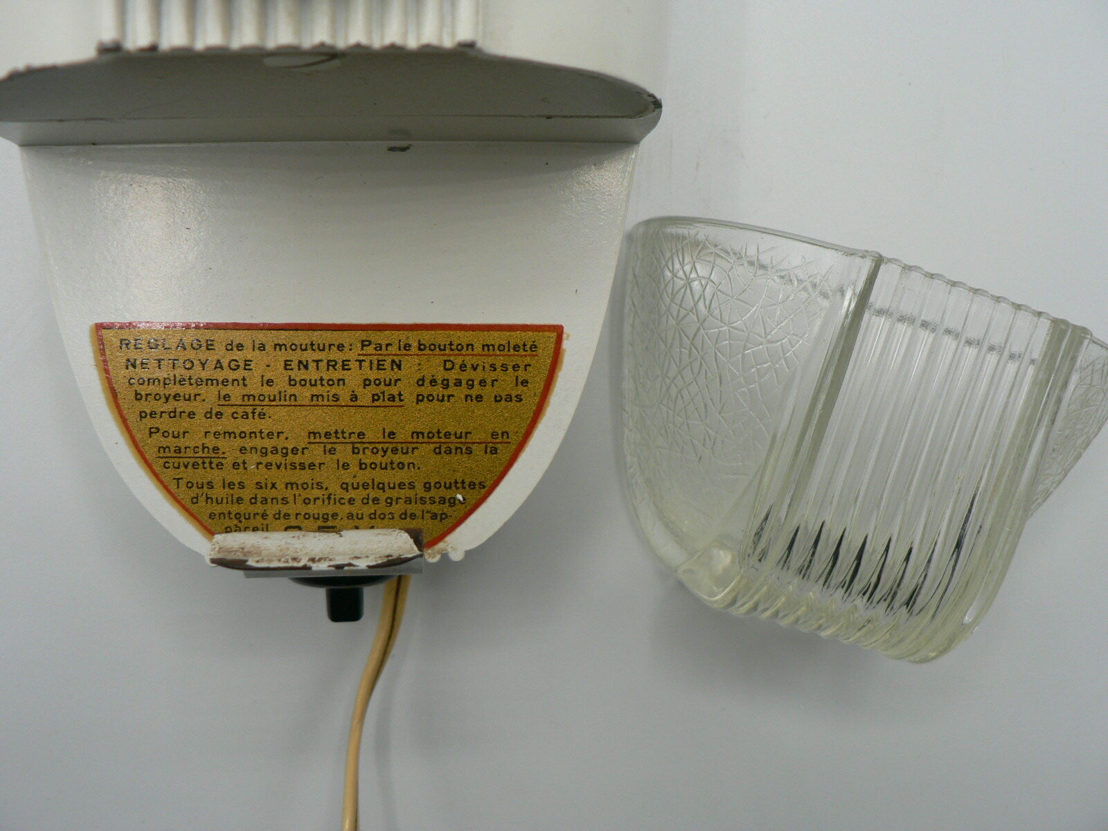 Wall mounted coffee grinder SEV