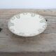 Cake dish on foot, old compotier by the Sarreguemines factory, France