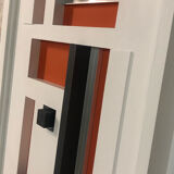 Geometric abstraction painting