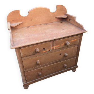 Commode année 1980 en bois très bon état