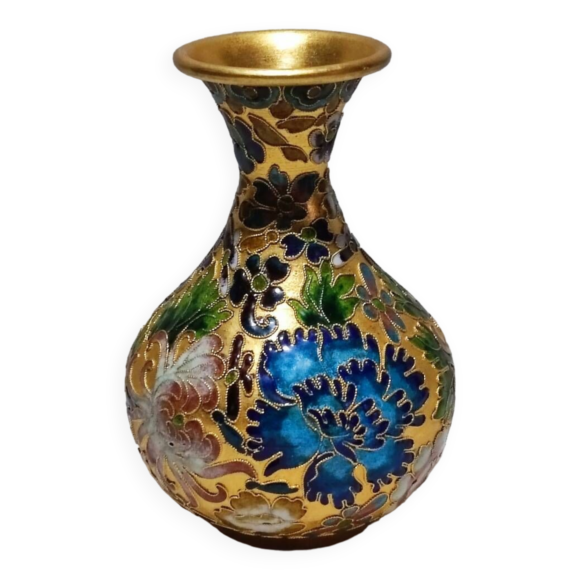 Vase cloisonné