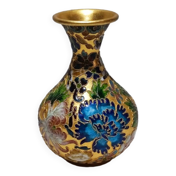 Cloisonne vase