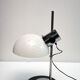 70's table lamp in glass and metal produced by Zonca