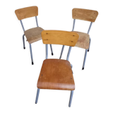 Standard height school chairs