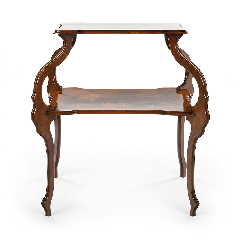 Table de marqueterie art nouveau