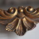 Miroir de style en bois doré vintage
