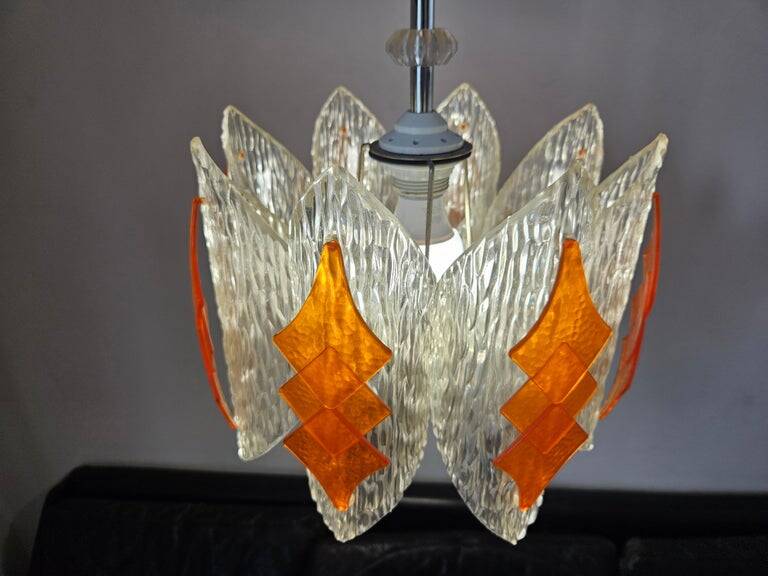 Rare Midcentury Pendant, Germany, 1970s