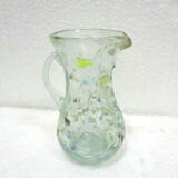 Glass paste pitcher