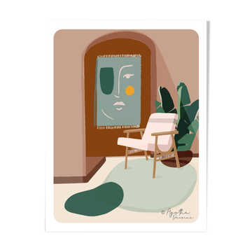 Illustration " Interior Mood" A4