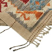 Hand-Knotted Turkish Contemporary 289 cm x 370 cm Beige Wool Carpet