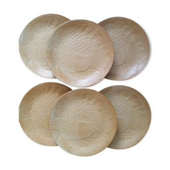 Plates fish décor