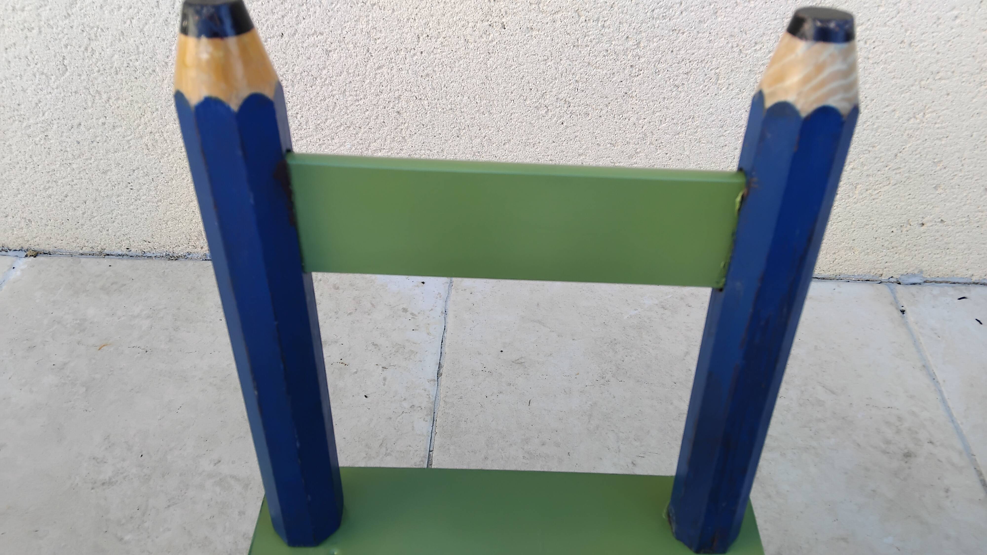 Vintage children's pencil chair pierre sala