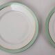 6 Paris porcelain dinner plates