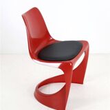 Reupholstered Cado / Steen Østergaard “290” / Space Age design / cantilever chair / 1960s / 1970s