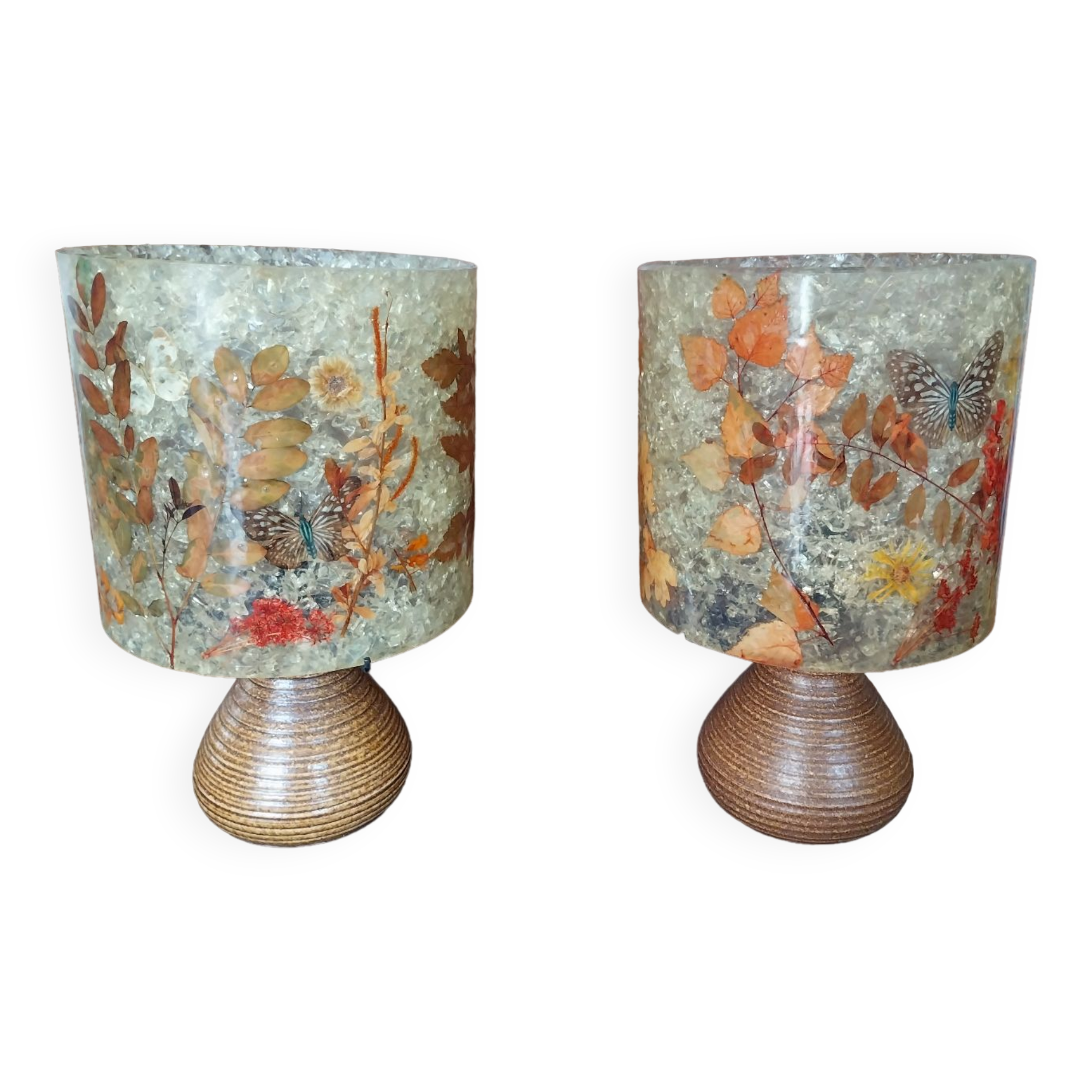 Paire de lampes Accolay