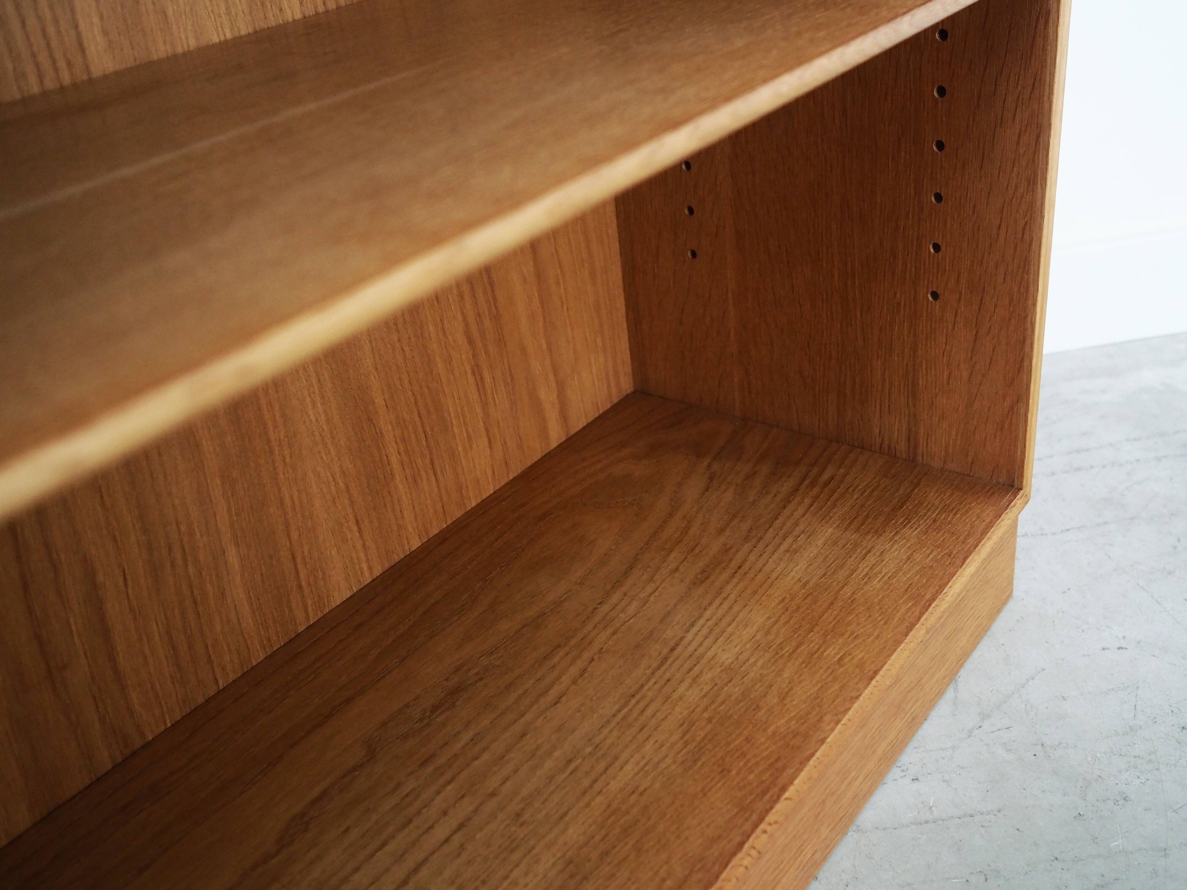 Ash bookcase, Danish design, 1960s, designer: Børge Mogensen