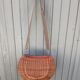 Large handmade wicker fishing basket