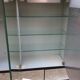 Glass toilet cabinet