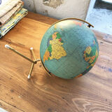 Globe terrestre ancien George Philip & Son