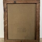 Oil on canvas, portrait of a man.