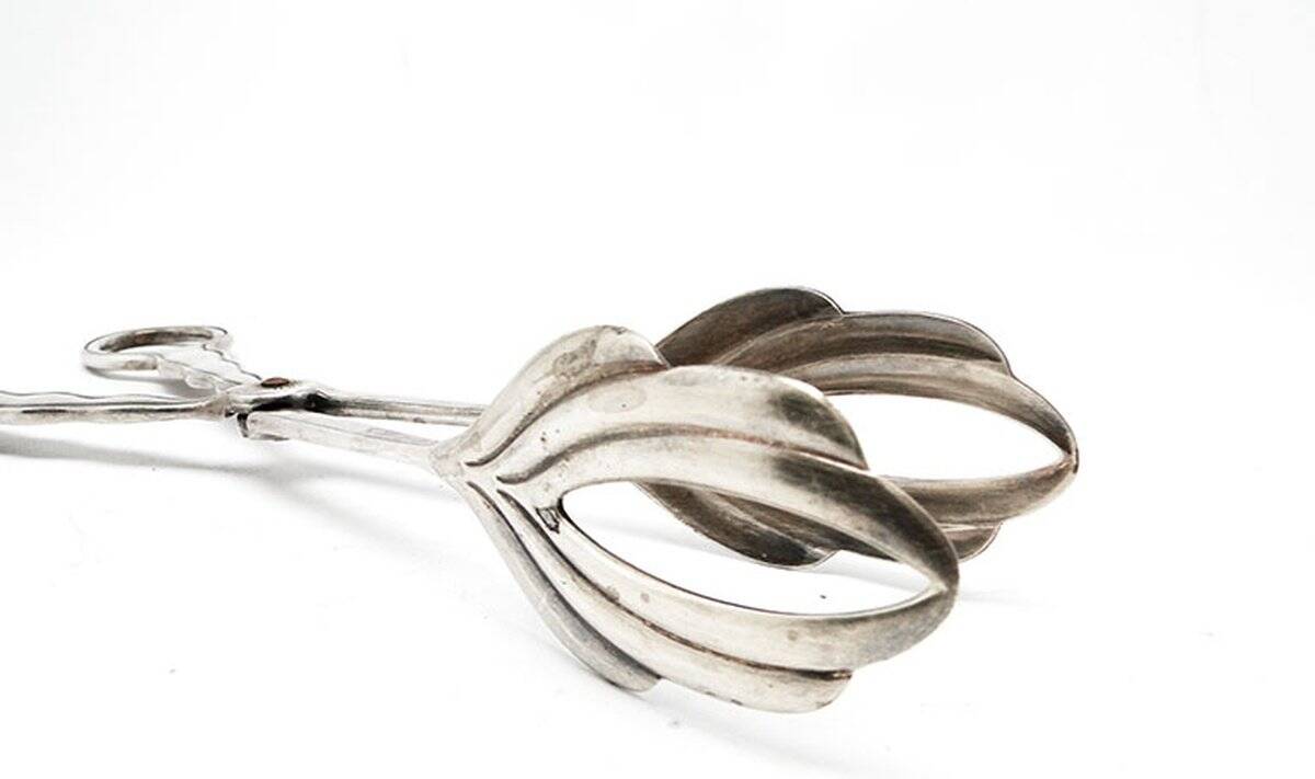 Swedish Art Deco brass spoons, 1900s