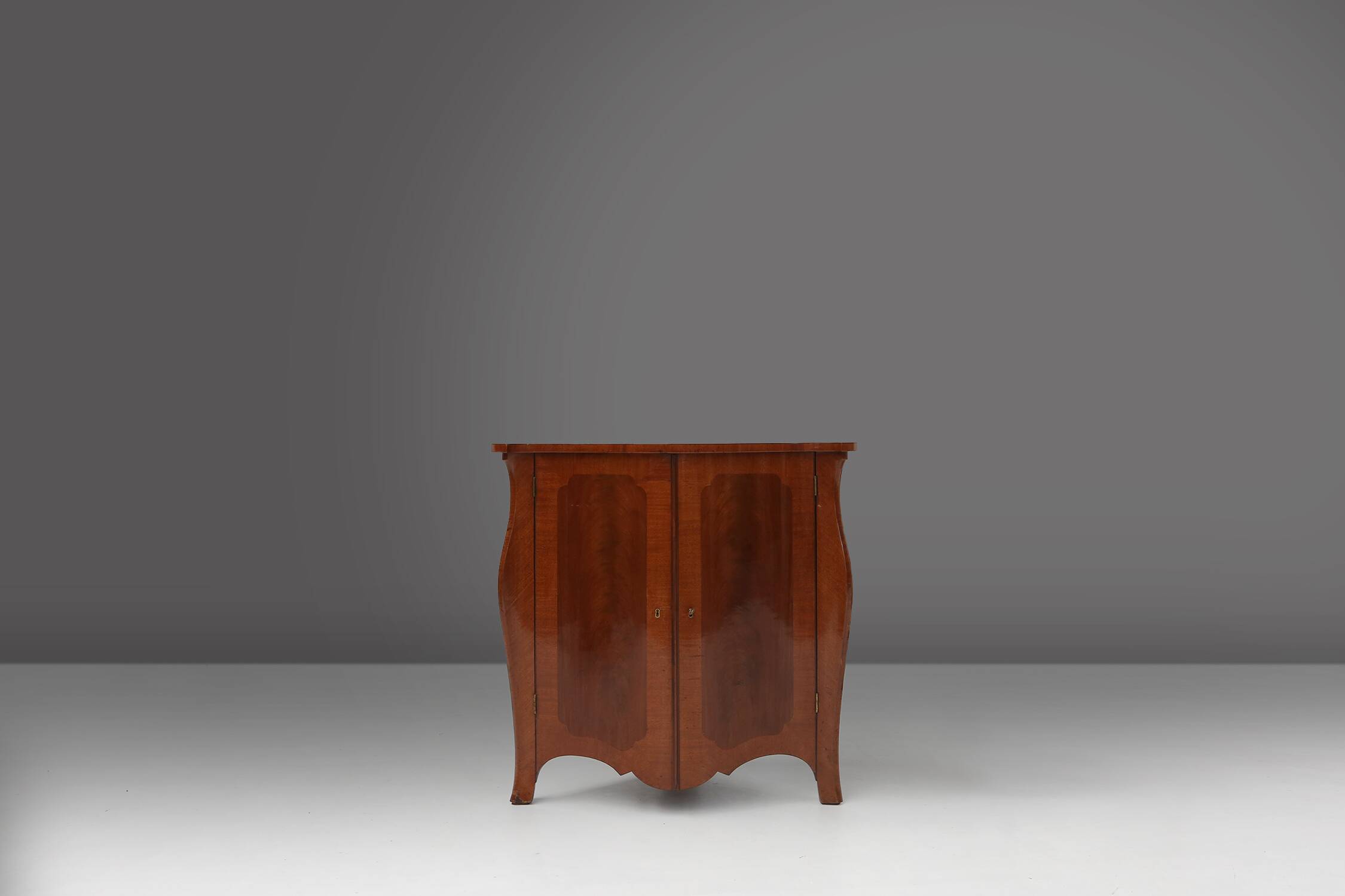 19th century English corner cabinet