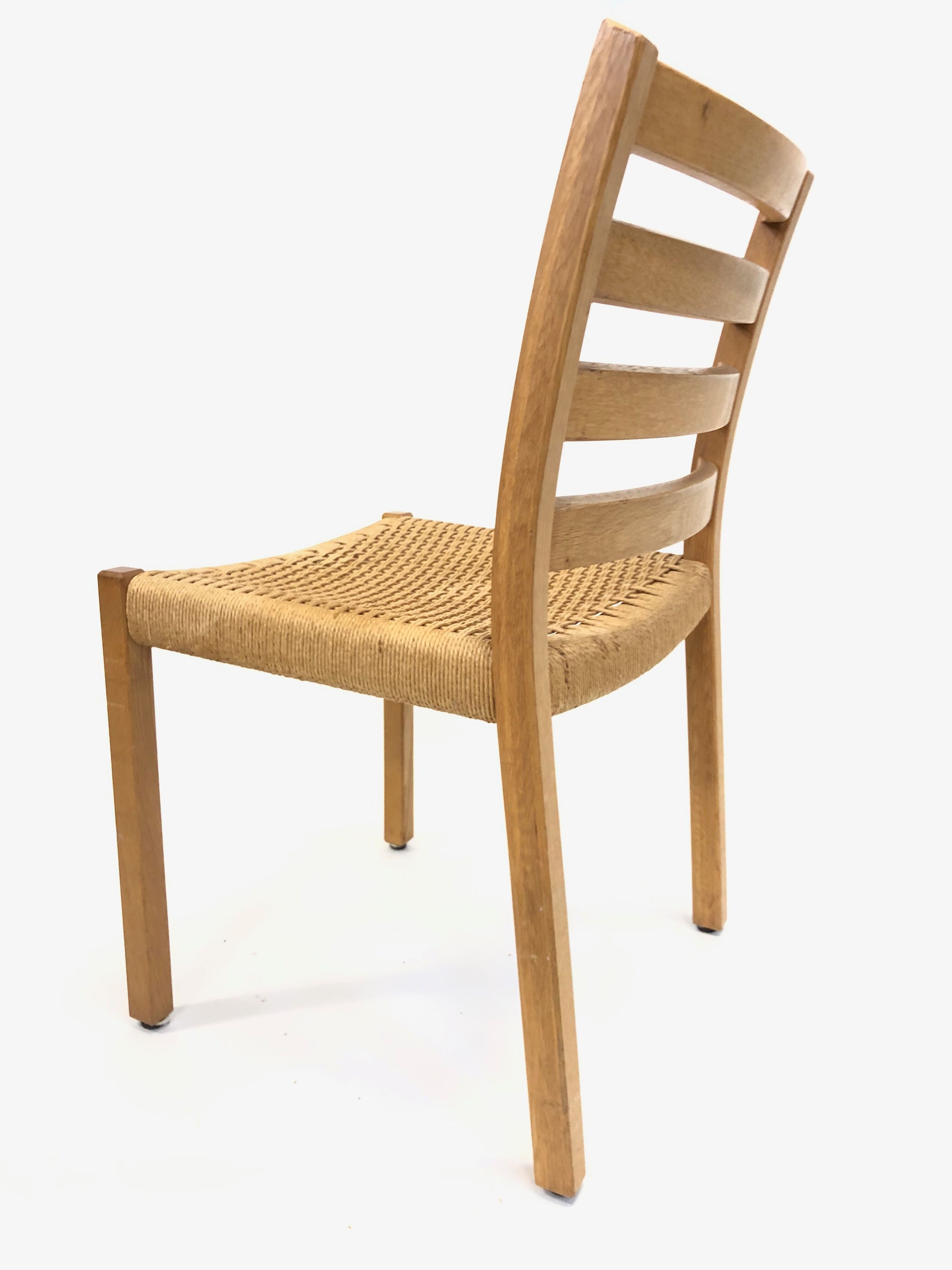 Vintage chair JL Muller M-belfabrik model No. 408 design 1960 Denmark