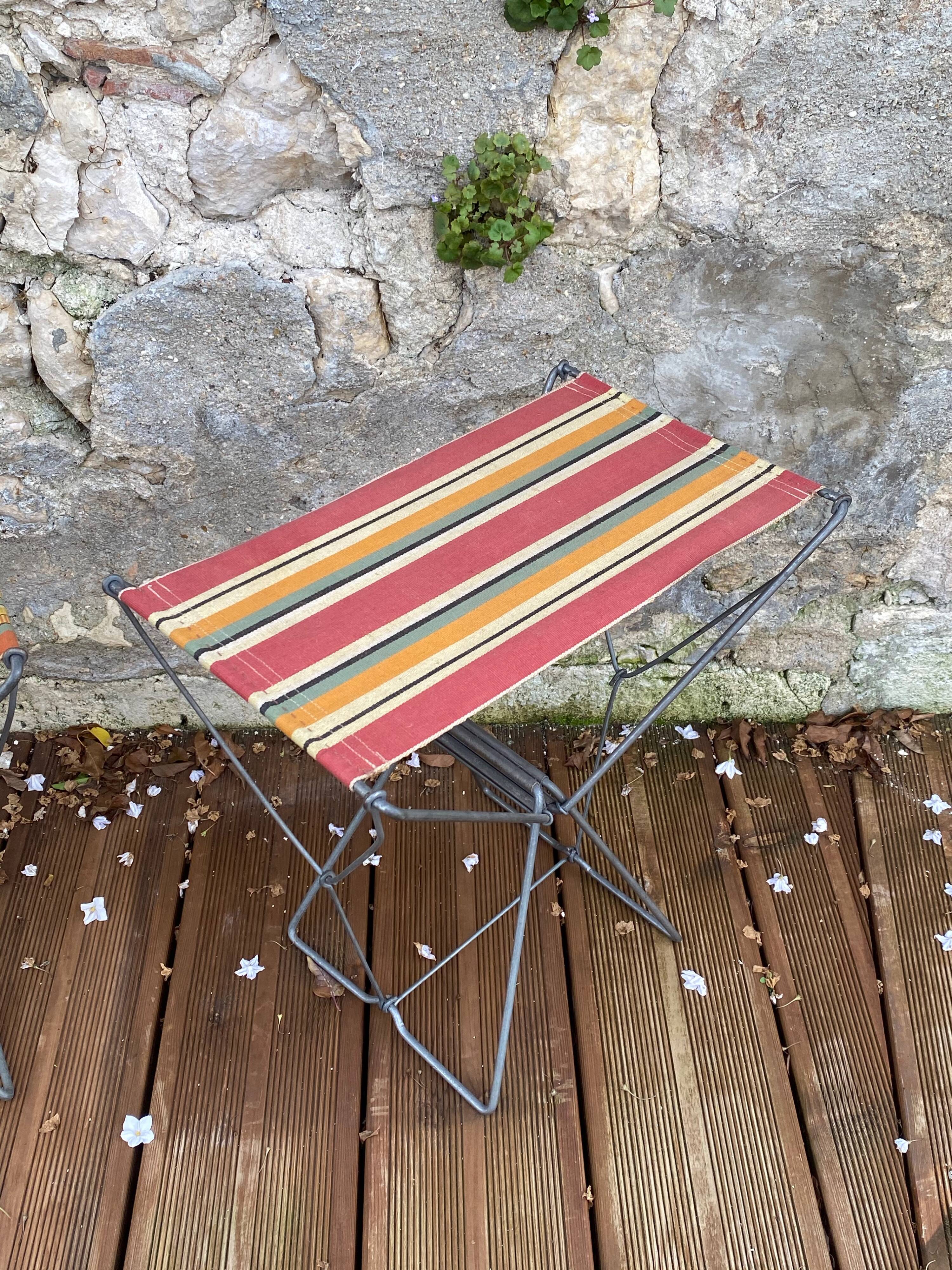 Small fisherman's folding stool