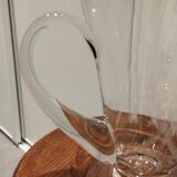 Elegant jug - carafe from the Manufacture Royale in Bayel crystals - 1950 - Midcentury - Vintage