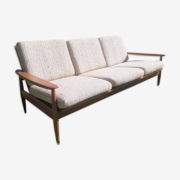 Canapé scandinave teck 1960